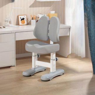 "Solid Color Metal Children's Chair, Fabric Adjustable Height Upholstered Chair(s)"